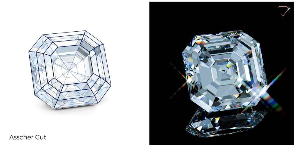 Asscher cut Diamond