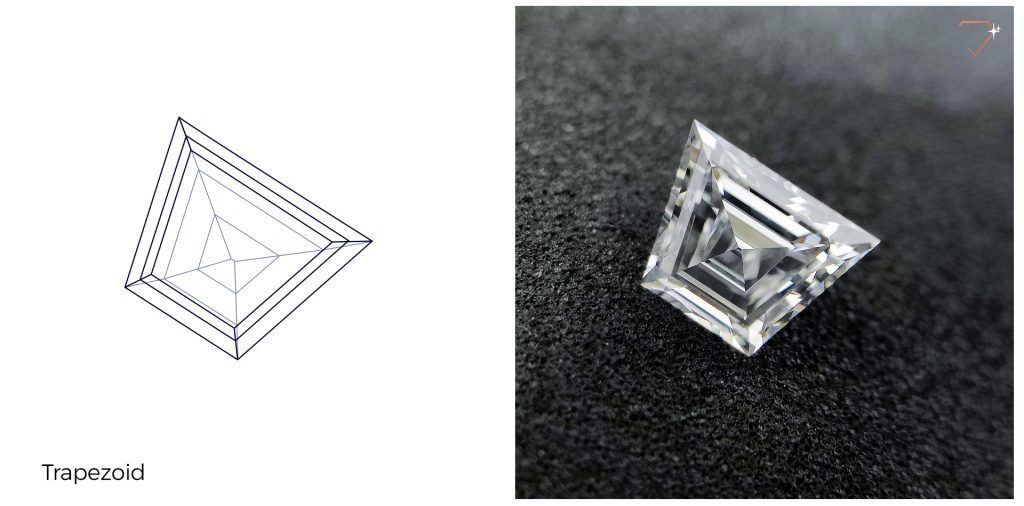 Trapezoid Cut Diamond