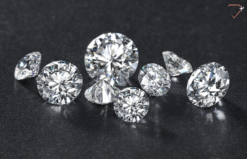 round cut diamonds