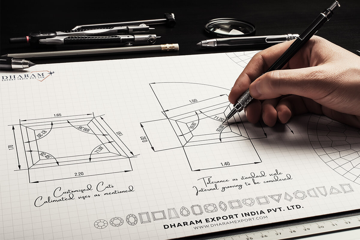 Calibrated and customized diamond manufacturing