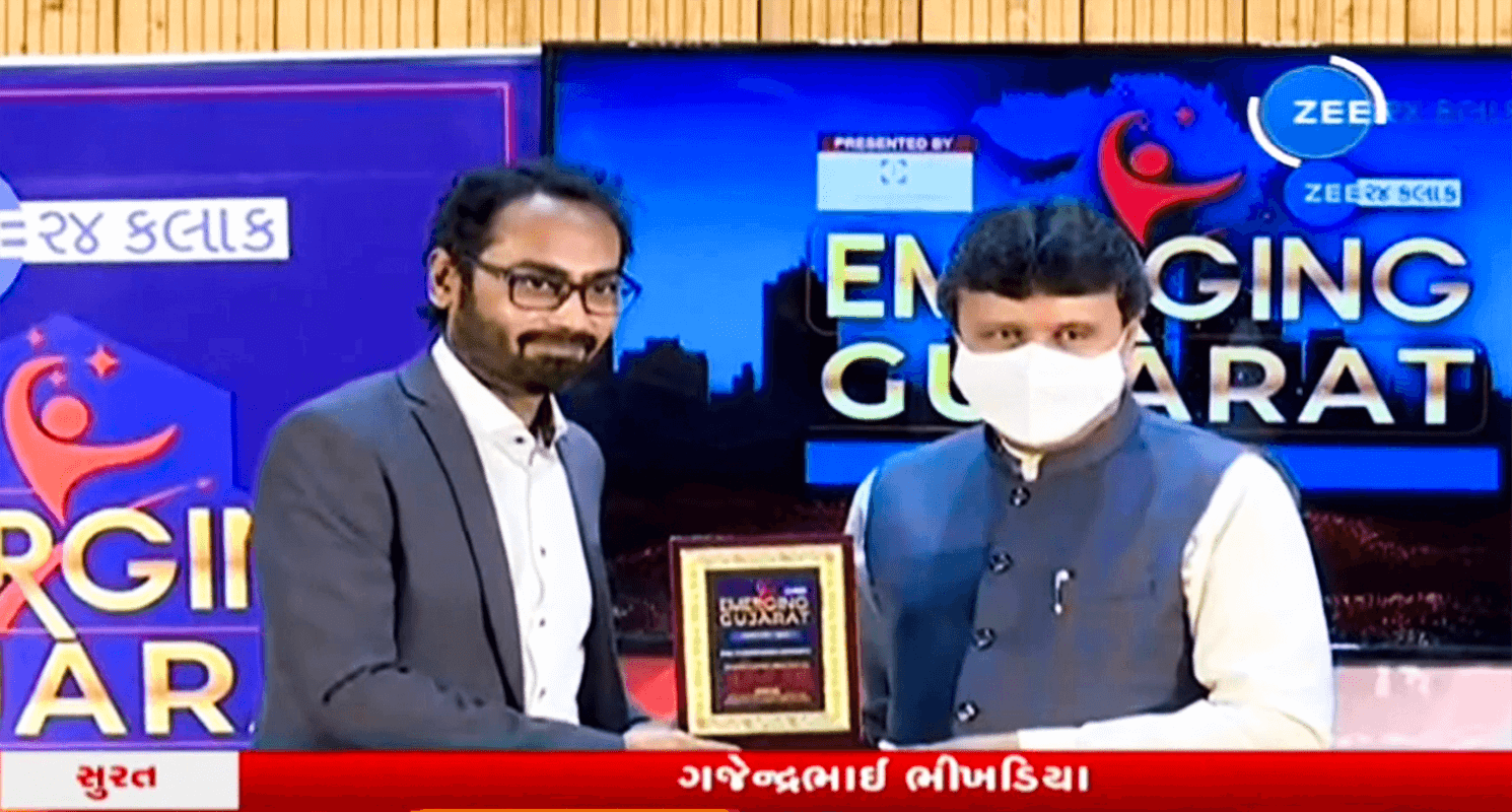 Managing Director Mr. Gajendra Bhikadiya representing Dharam Export India Pvt Ltd.