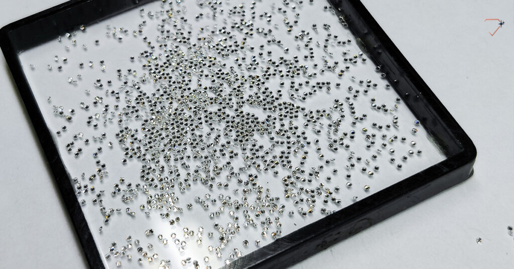 0.70-0.80 mm top make round brilliant diamonds